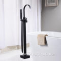 Black Floor Mount Brass Single Handle Faucets